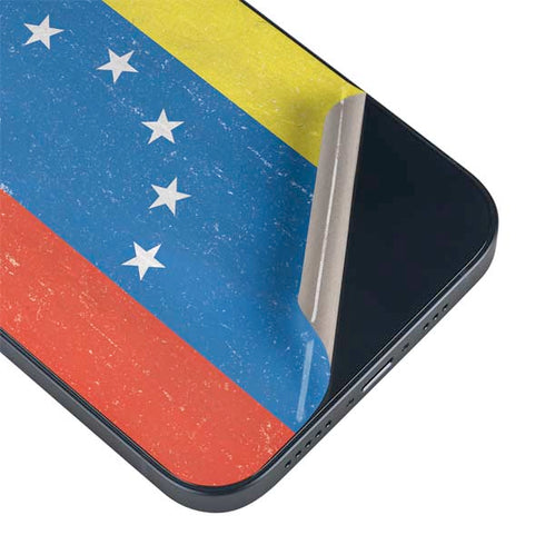 Venezuela Flag Distressed iPhone 15 Skin